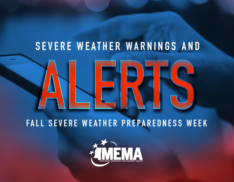 Severe Weather Warnings and Alerts. Fall Severe Weather Preparedness Week