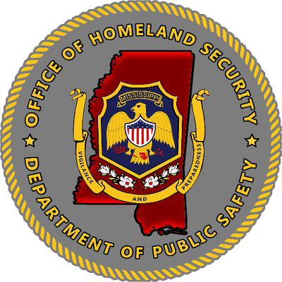 Seal of the Mississippi Office of Homeland Security